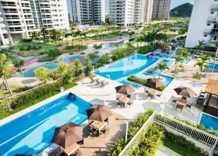 Apartamento Um Quarto Ilha Pura, Rio Centro, Prox Parque Olimpico